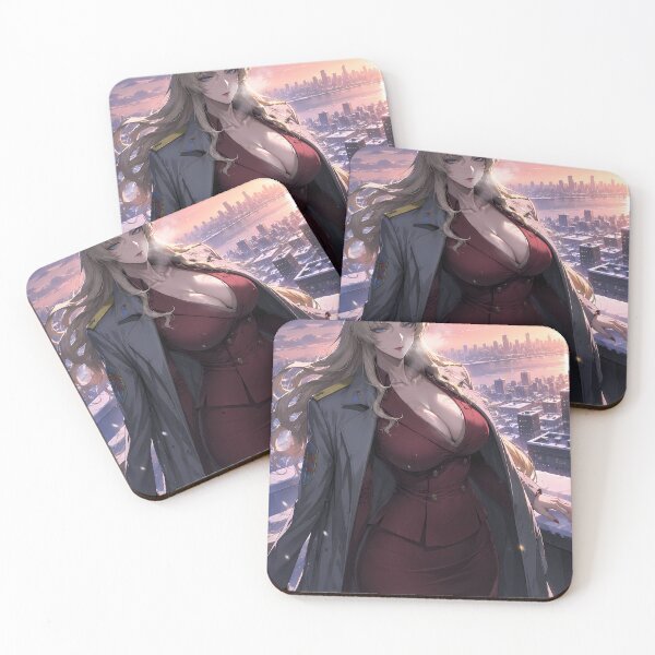 Item preview, Balalaika Black Lagoon Snowy City Sunset designed and sold by BrianRayan.