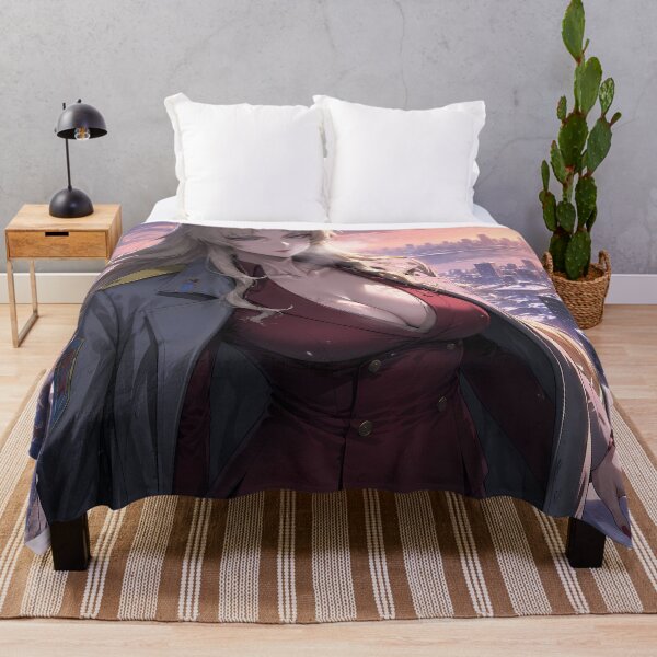Item preview, Balalaika Black Lagoon Snowy City Sunset designed and sold by BrianRayan.