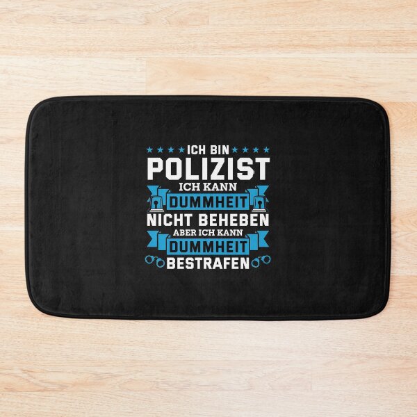 Artikelvorschau, Ich bin Polizist Deutsches Polizei-Humor-Statement entworfen und verkauft von buqrpzqhr.