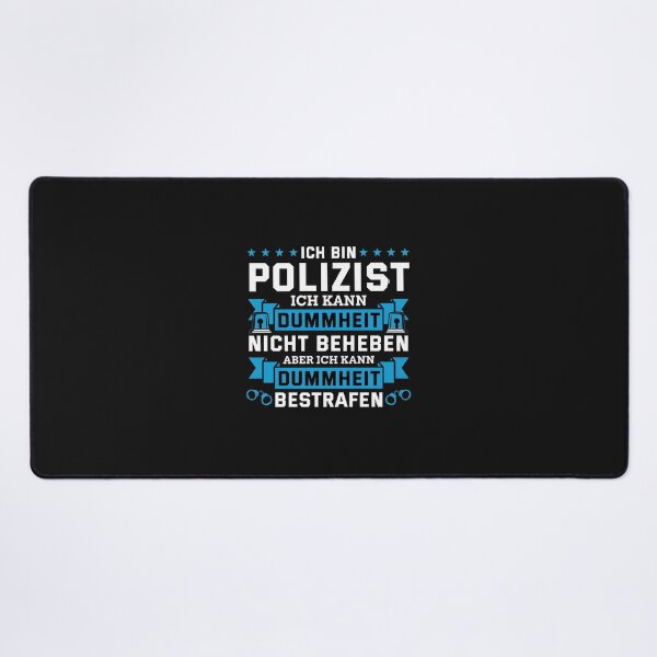 Item preview, Ich bin Polizist German Police Humor Statement designed and sold by buqrpzqhr.