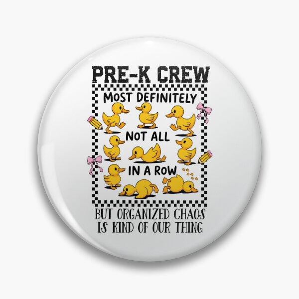 Item preview, PreK Crew Most Definitely Not All In A Row designed and sold by JamesDriggers.