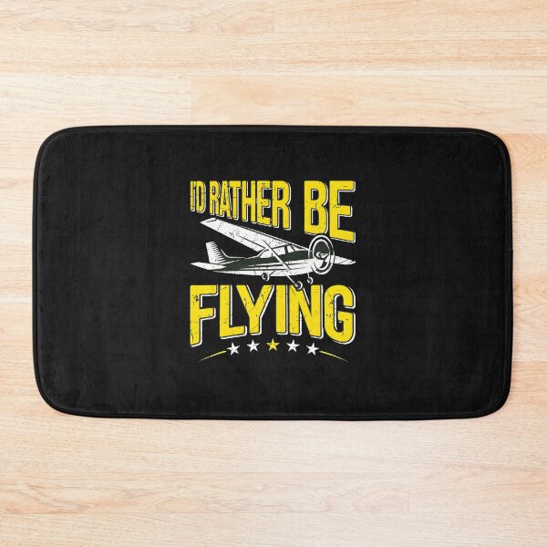 Item preview, I'd Rather Be Flying Retro Propeller Plane Aviation designed and sold by buqrpzqhr.