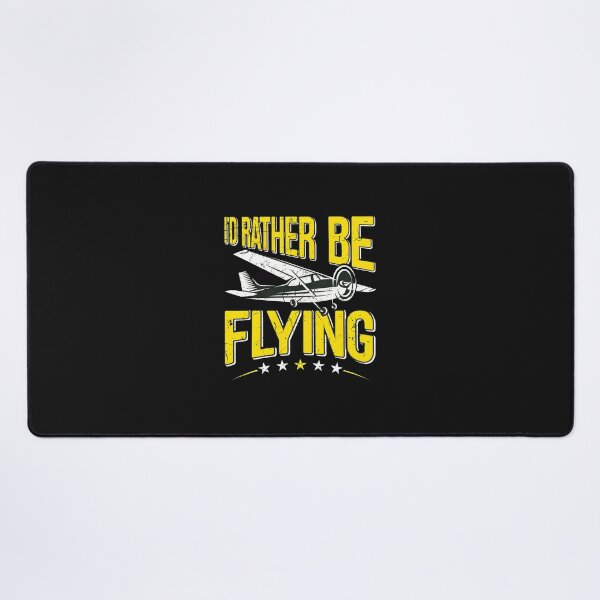 Item preview, I'd Rather Be Flying Retro Propeller Plane Aviation designed and sold by buqrpzqhr.