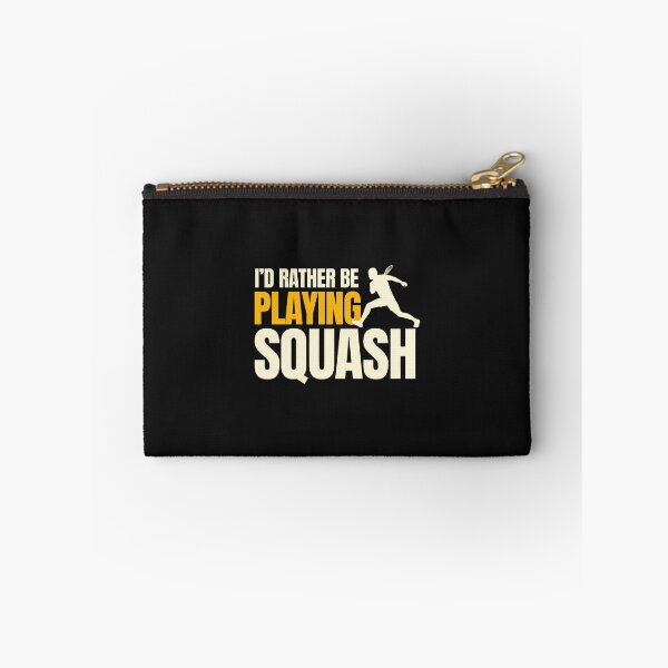 Item preview, I'd Rather Be Playing Squash Silhouette designed and sold by buqrpzqhr.