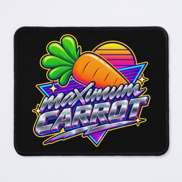 Item preview, Maximum Carrot - Retro Carrot designed and sold by UNK-Fatigues.