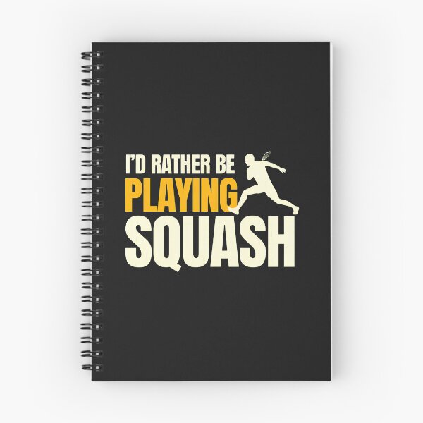 Item preview, I'd Rather Be Playing Squash Silhouette designed and sold by cwdwfrkeh.