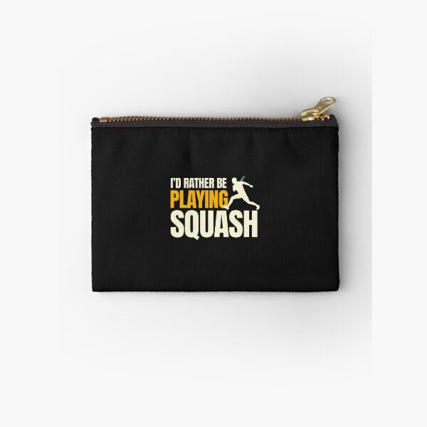 Item preview, I'd Rather Be Playing Squash Silhouette designed and sold by cwdwfrkeh.