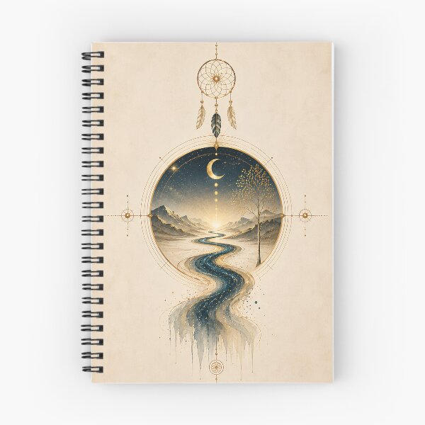 Item preview, The Dreamweaver – Spiritual Dreamcatcher Sacred Geometry Art designed and sold by SacredLensV.