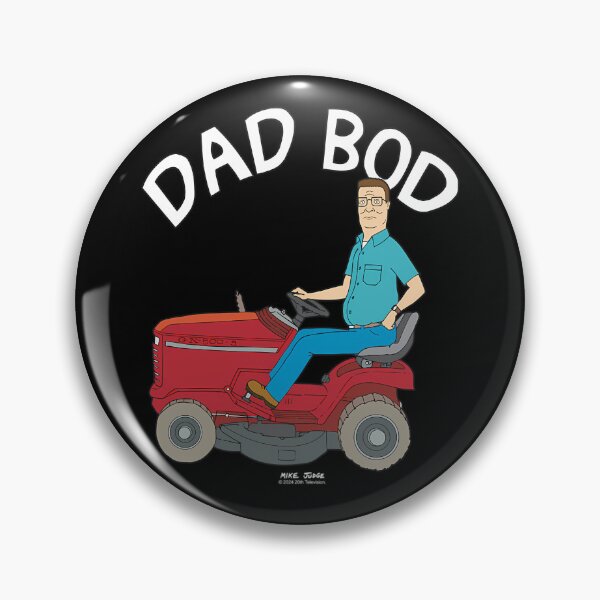 Item preview, Middle Aged Man Riding Red Lawn Mower designed and sold by RashadsMarket.