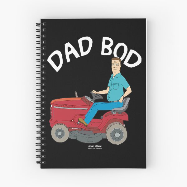 Item preview, Middle Aged Man Riding Red Lawn Mower designed and sold by RashadsMarket.
