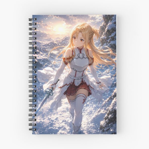 Item preview, Asuna Sword Art Online Snowy Mountain Sunrise designed and sold by BrianRayan.