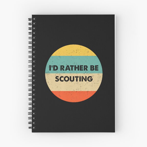 Item preview, I'd Rather Be Scouting Vintage Retro Circle Design designed and sold by buqrpzqhr.