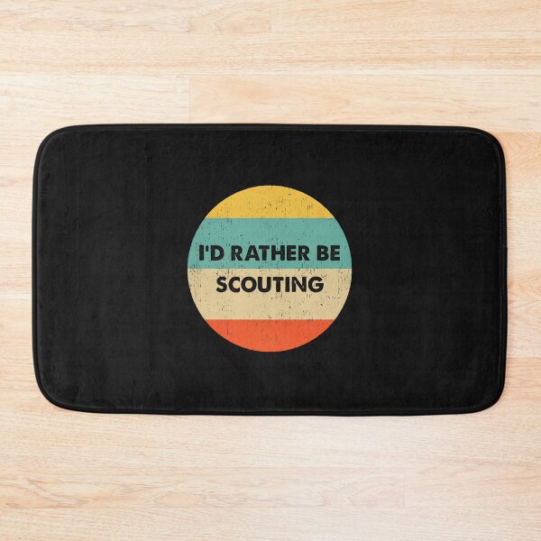 Item preview, I'd Rather Be Scouting Vintage Retro Circle Design designed and sold by buqrpzqhr.