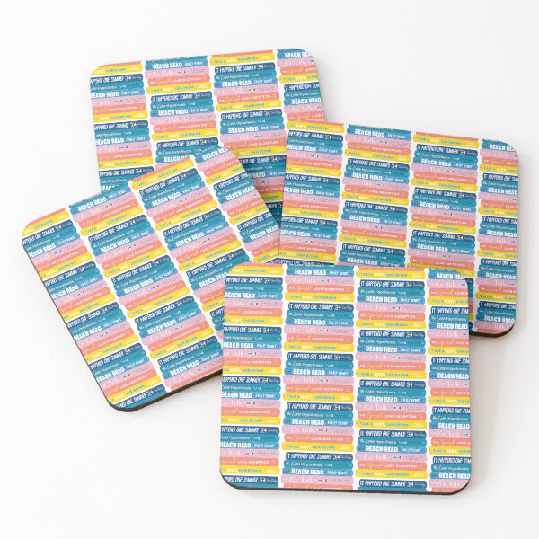 Item preview, Romcom Book Stack Pattern designed and sold by jamierachelz.