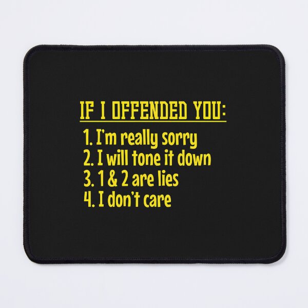 Item preview, If I Offended You List Funny Sarcastic Humor designed and sold by cwdwfrkeh.