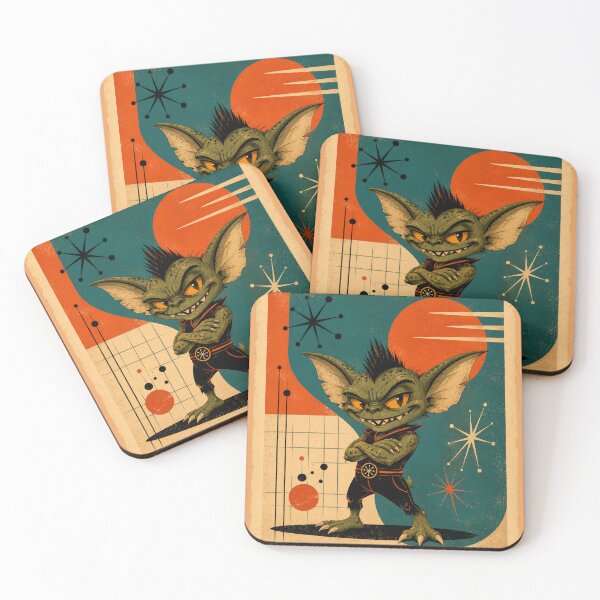 Item preview, Mid Century Modern Atomic Imp Graphic  designed and sold by Retroteez.