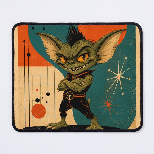 Item preview, Mid Century Modern Atomic Imp Graphic  designed and sold by Retroteez.