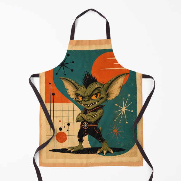 Item preview, Mid Century Modern Atomic Imp Graphic designed and sold by Retroteez.