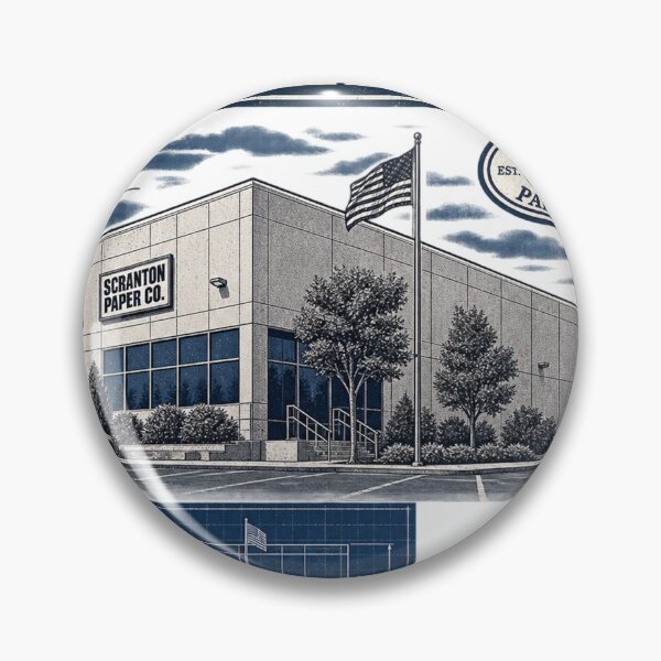 Item preview, Scranton Pennsylvania Minimalist Office Architecture designed and sold by NzrProcreate.