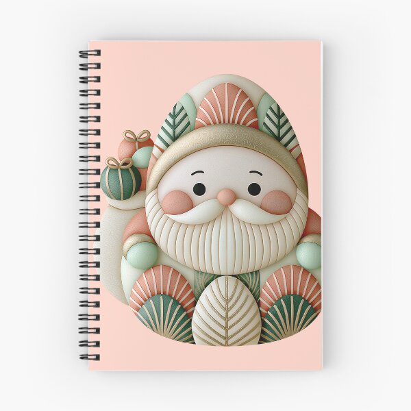 Item preview, English: Cute 3D Textured Christmas Santa Claus Art designed and sold by colorful-white.