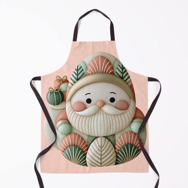 Item preview, English: Cute 3D Textured Christmas Santa Claus Art designed and sold by colorful-white.