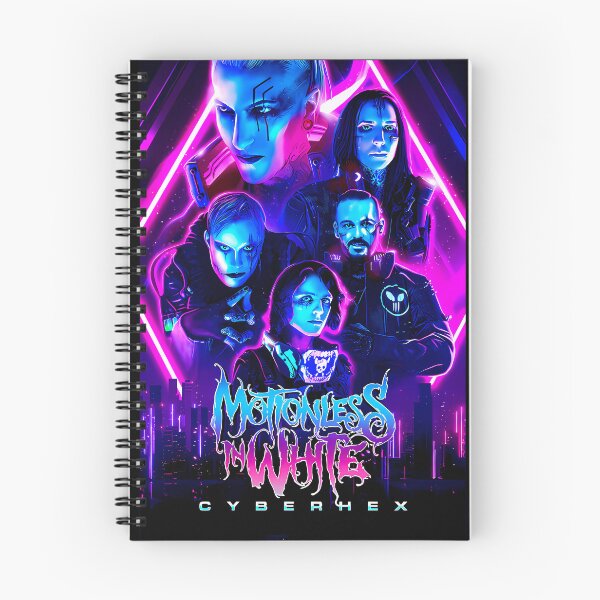 Item preview, Motionless in white music designed and sold by PrismePalette.