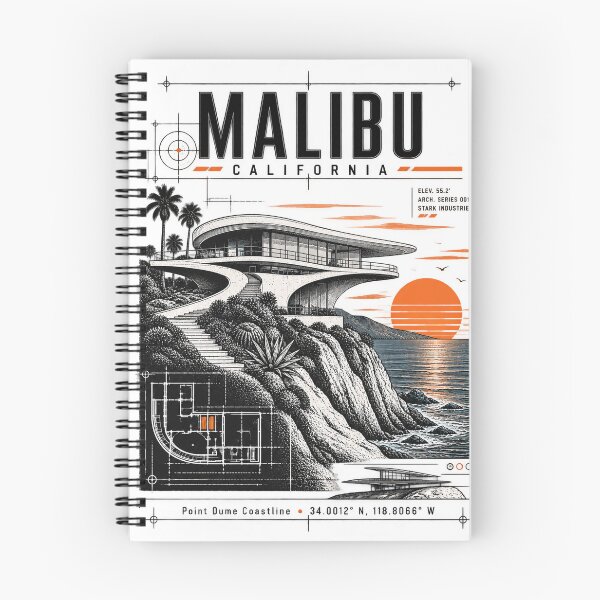 Item preview, Malibu California Mid Century Modern Architecture designed and sold by NzrProcreate.