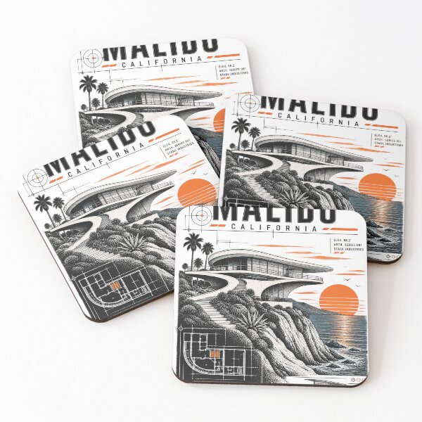 Item preview, Malibu California Mid Century Modern Architecture designed and sold by NzrProcreate.