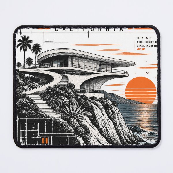 Item preview, Malibu California Mid Century Modern Architecture designed and sold by NzrProcreate.