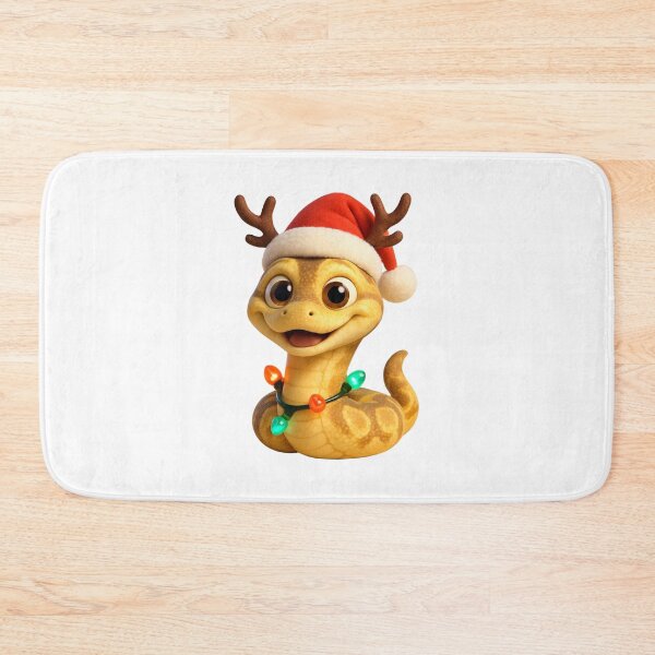 Item preview, Christmas Desert Ghost Ball Python designed and sold by Sillytoe.