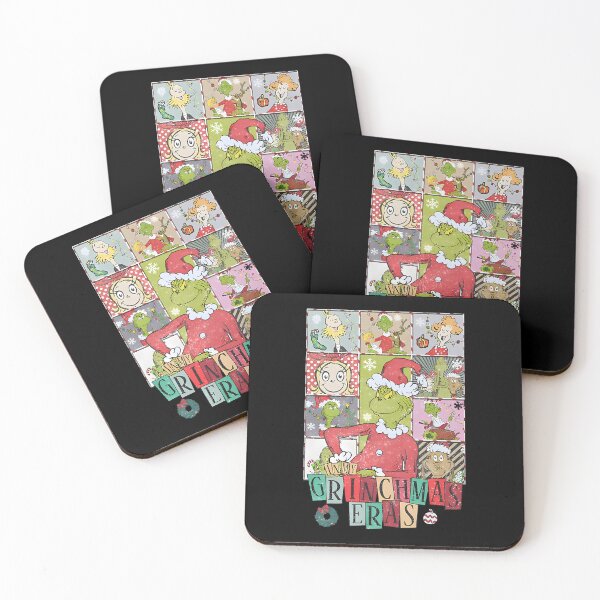 Item preview, Green Holiday Character Collage In Red Santa designed and sold by RashadsMarket.