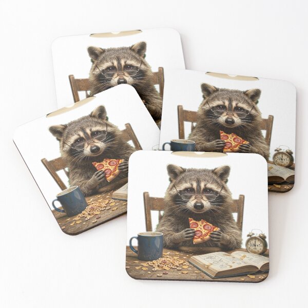 Item preview, Midnight Pizza Raccoon designed and sold by M1-brand.