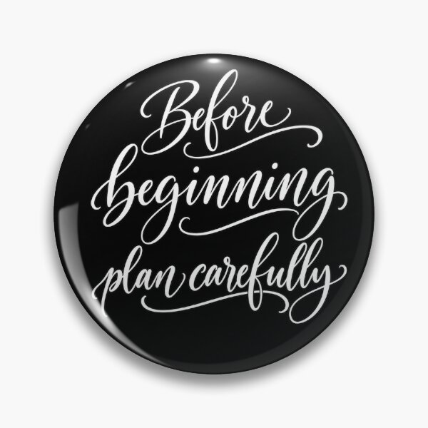 Item preview, Careful Beginnings designed and sold by Quote Gallery.