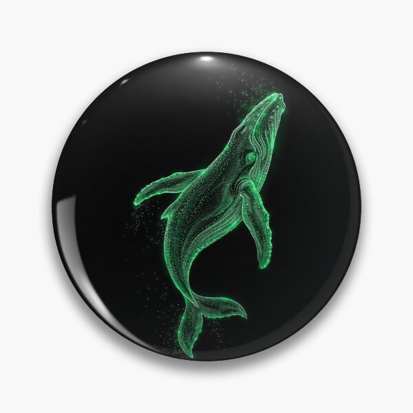 Item preview, Neon Red Whale Ocean Spirit designed and sold by Exodoi.