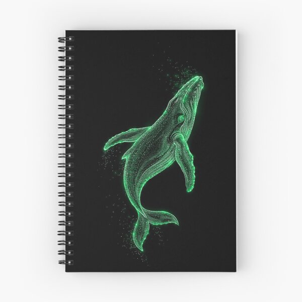 Item preview, Neon Red Whale Ocean Spirit designed and sold by Exodoi.