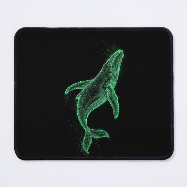 Item preview, Neon Red Whale Ocean Spirit designed and sold by Exodoi.