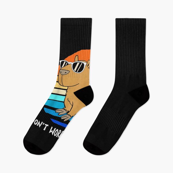 Item preview, Dont Worry Be Happy Capybara Funny designed and sold by Foxintheloart.