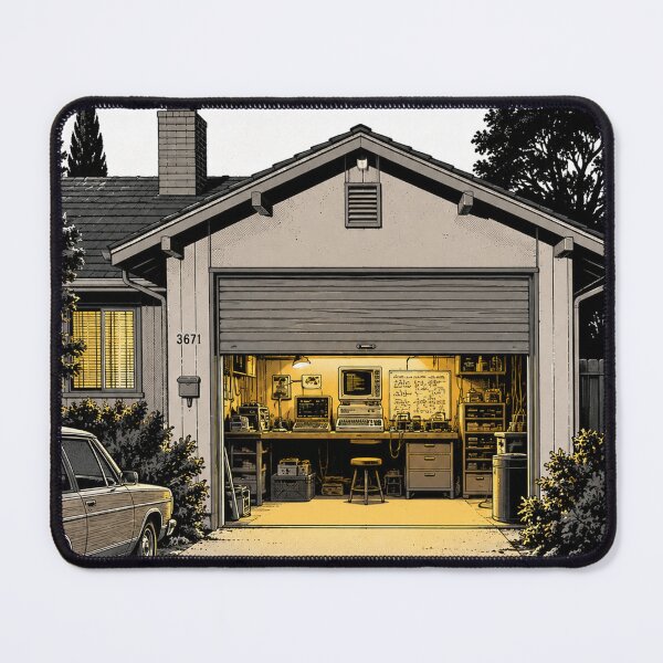 Item preview, Vintage Silicon Valley Tech Garage designed and sold by NzrProcreate.