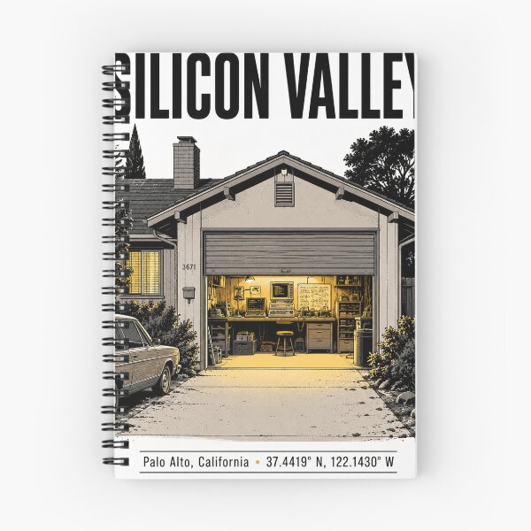 Item preview, Vintage Silicon Valley Tech Garage designed and sold by NzrProcreate.
