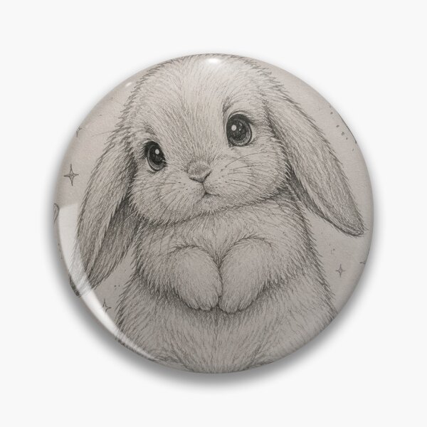 Item preview, cute bunny artwork designed and sold by mariahloves.