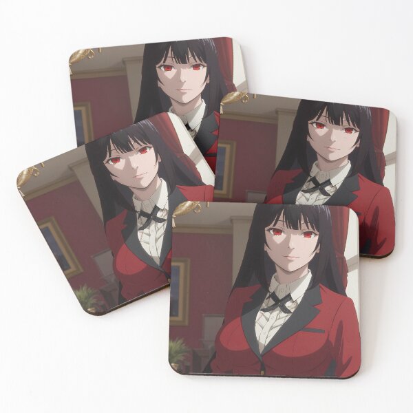 Item preview, Yumeko Jabami Kakegurui Classic Crimson Uniform Portrait designed and sold by BrianRayan.