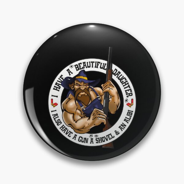 Item preview, Hunter Character White Circular Quote designed and sold by NETRODESIGNS.