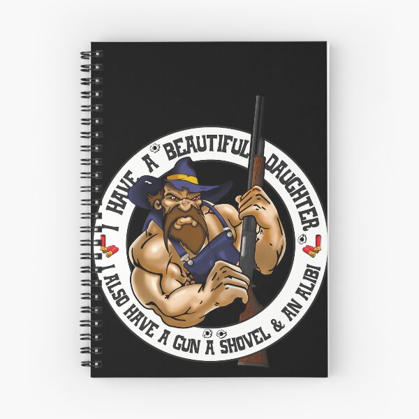 Item preview, Hunter Character White Circular Quote designed and sold by NETRODESIGNS.