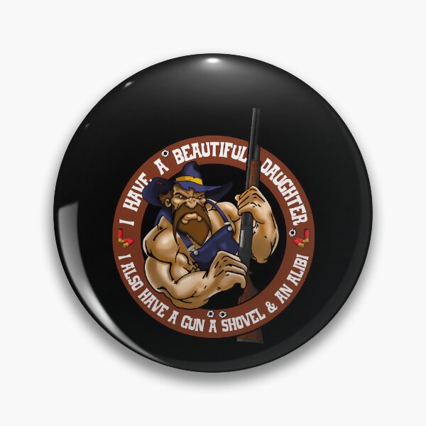 Item preview, Hunter Character Brown Circular designed and sold by NETRODESIGNS.