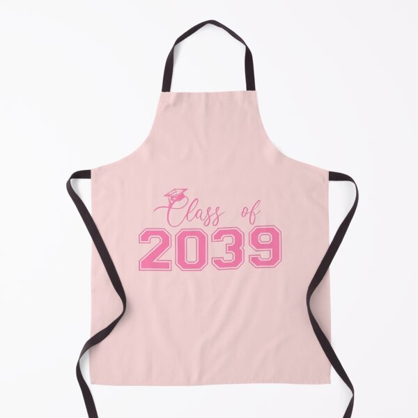 Item preview, Class of 2039 Script Style Pink Graduation Cap Design designed and sold by ArtofDari.