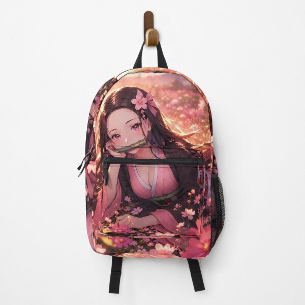 Item preview, Nezuko Kamado Demon Slayer Sunset Flower Dream designed and sold by BrianRayan.