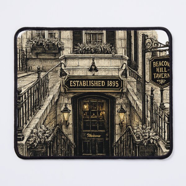 Item preview, Vintage Boston Massachusetts Pub Graphic designed and sold by NzrProcreate.