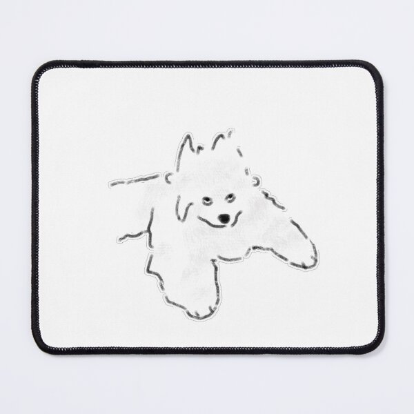 Item preview, Cute Fluffy Pomeranian Puppy Sketch designed and sold by raun.draw.