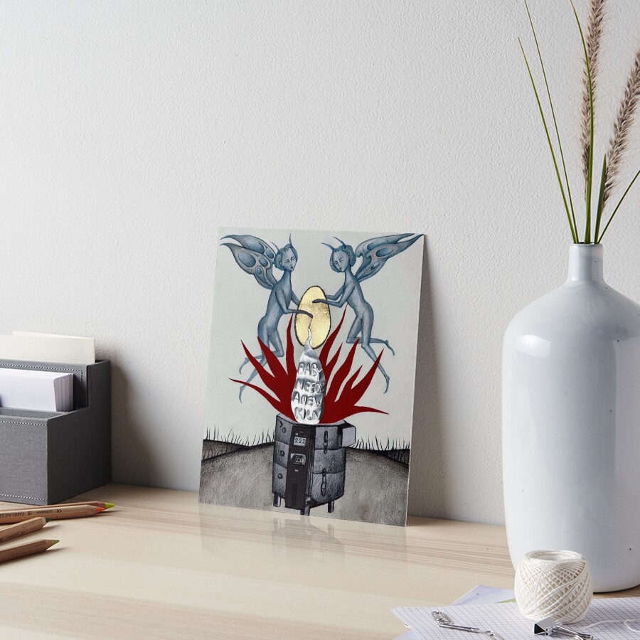 Item preview, Art Board Print designed and sold by Mitchmount.