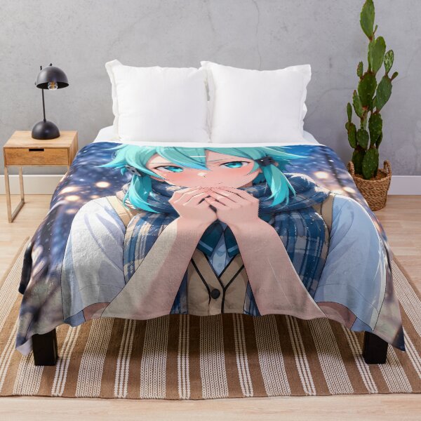 Item preview, Sinon Sword Art Online Snowy Winter Evening designed and sold by BrianRayan.